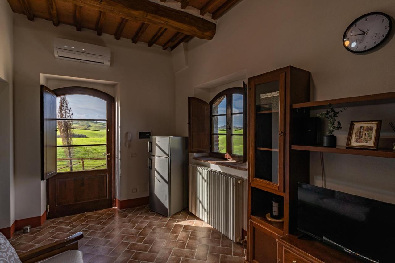 Podere Fossaccio Casa Olivo Asciano Dış mekan fotoğraf