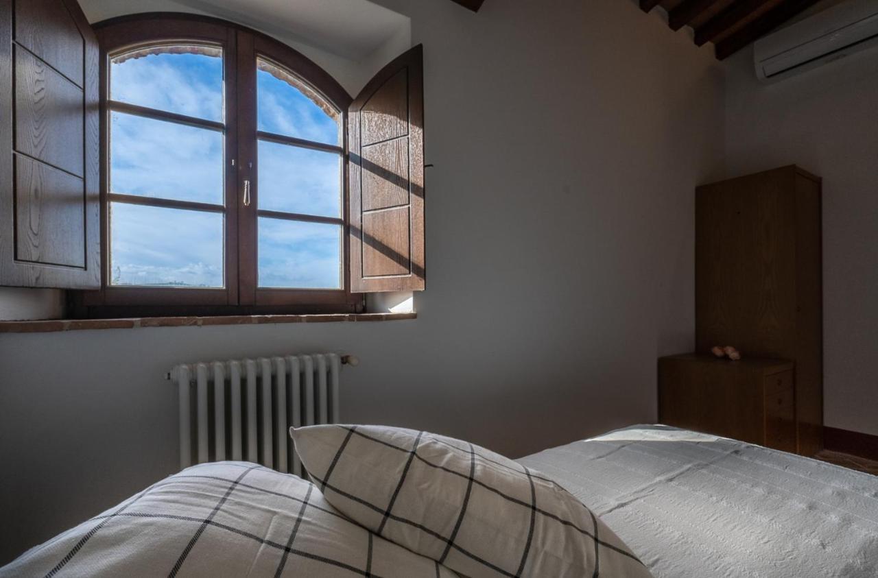 Podere Fossaccio Casa Olivo Asciano Dış mekan fotoğraf