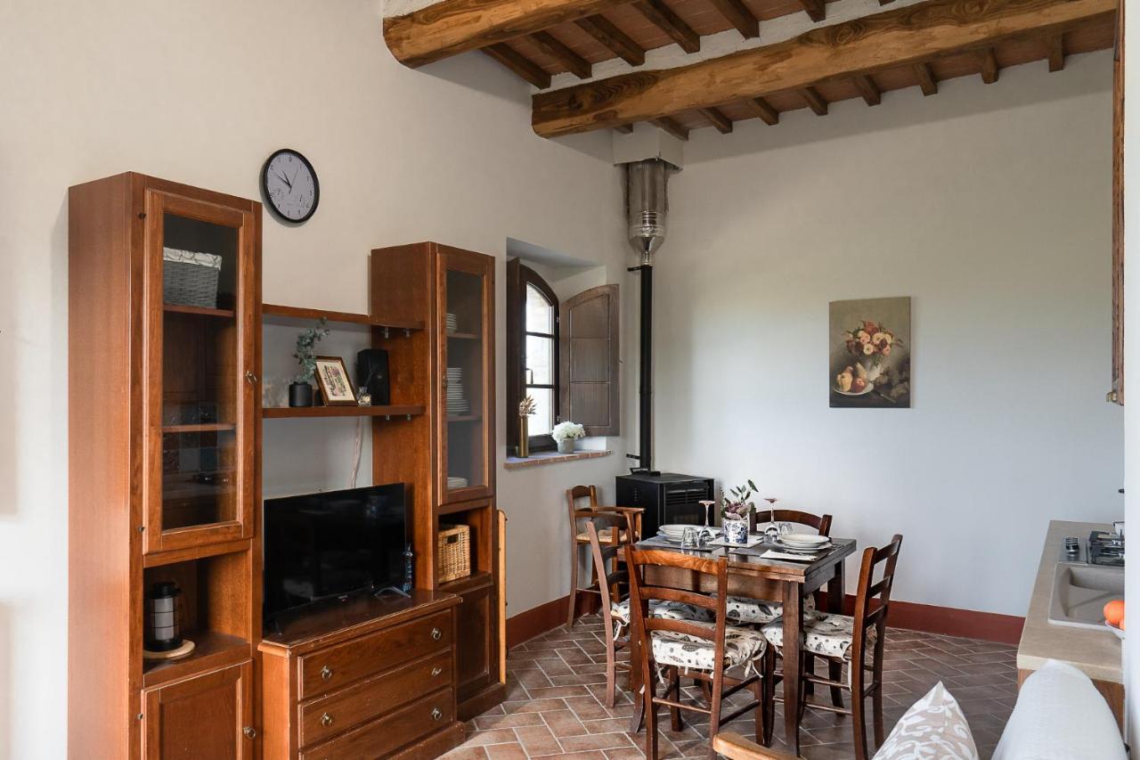 Podere Fossaccio Casa Olivo Asciano Dış mekan fotoğraf