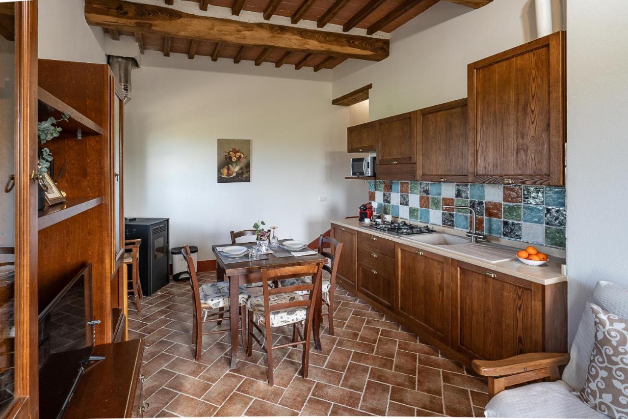 Podere Fossaccio Casa Olivo Asciano Dış mekan fotoğraf