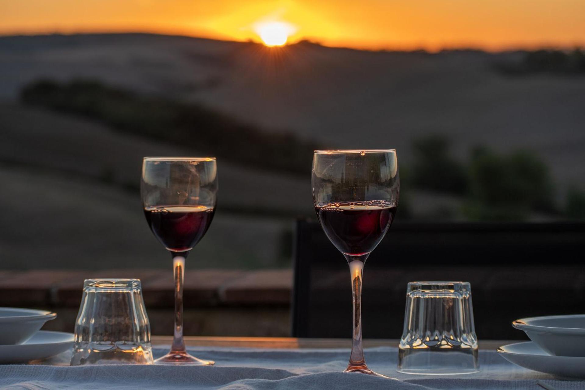 Podere Fossaccio Casa Olivo Asciano Dış mekan fotoğraf