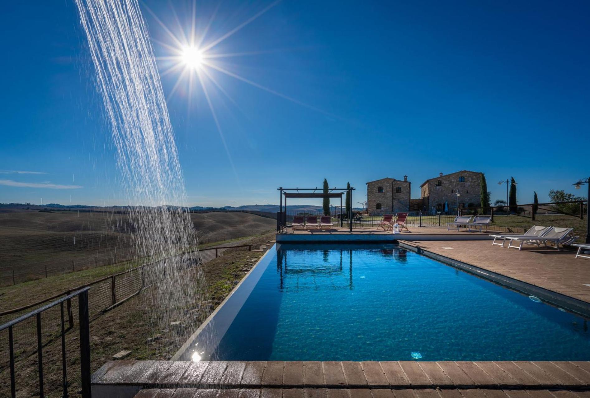 Podere Fossaccio Casa Olivo Asciano Dış mekan fotoğraf