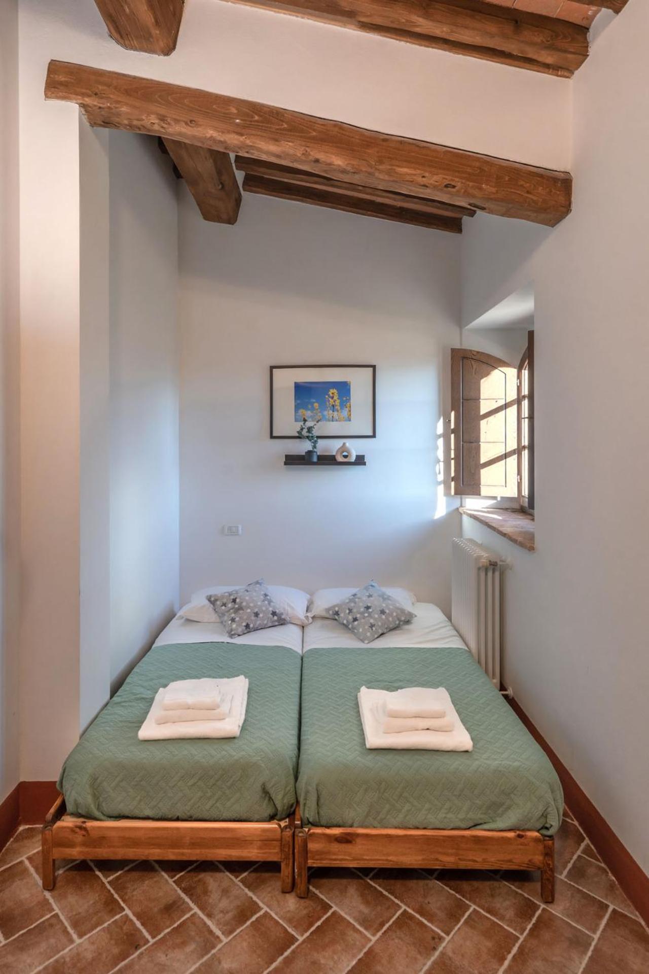 Podere Fossaccio Casa Olivo Asciano Dış mekan fotoğraf